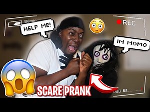 MOMO SCARE PRANK ON HUSBAND | Kyerra & Quint Tv