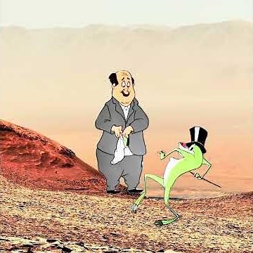 Michigan J Frog🐸Visits Mars ▢ 4K HDR #Short