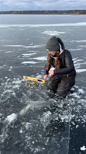 KRYSTEN | FISHER | NATURE LOVER | TRAVELER on Instagram: "Excited to kick off our first trip of the season! 🎣✨ We’ll be heading up this week to Escanaba to fish Little Bay De Noc…can’t wait to see what the bay has in store! . . #icefishing #fishing #catchandrelease #fishingtrip #freshwaterfishing"