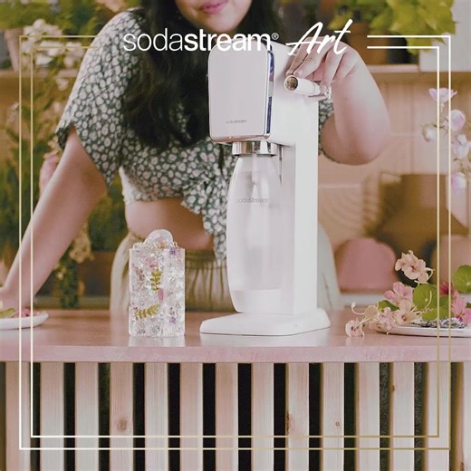 Making sparkling water is a work of ART with SodaStream's newest ART machine. | SodaStream NZ