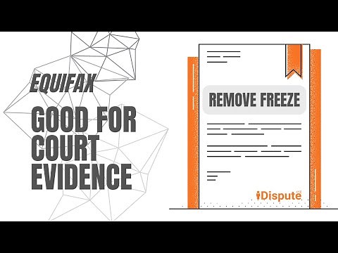 Equifax Unfreeze: How to Remove a Security Freeze from My Report - I Dispute & Repair Credit Fast