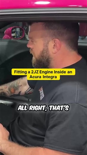 Fitting a 2JZ Engine Inside an Acura Integra