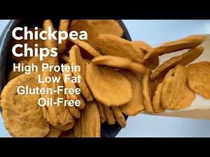 Chickpea Chips Low Fat + High Protein