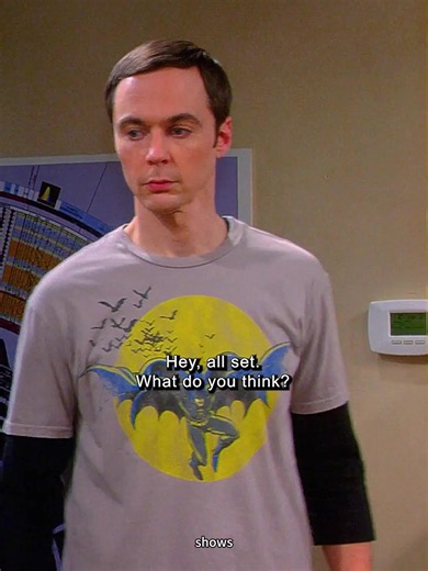 The Big Bang Theory dining table scene explained
