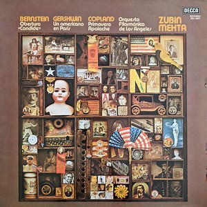 Zubin Mehta, Los Angeles Philharmonic Orchestra - Copland•Appalachian Spring/Gershwin•An American In Paris/Bernstein•Overature To Candide
