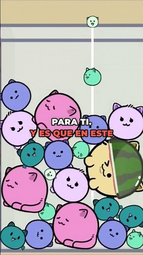 El WATERMELON de los GATOS (SHORT GAME by Yeqweq) | CATS DROP (GAMEPLAY)