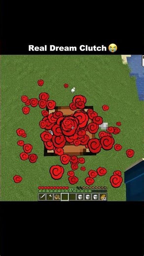 Real shorts dream boat clutch in minecraft #minecraft