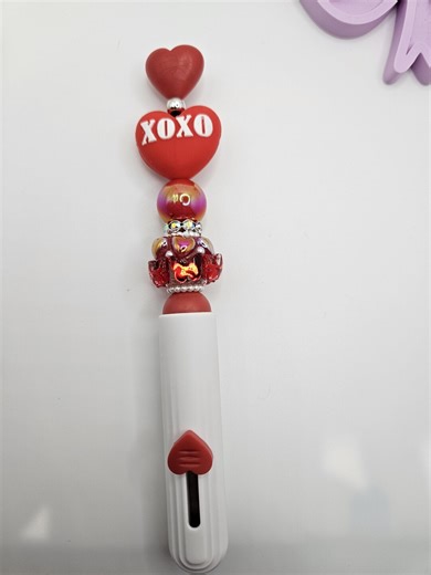 Completed Beaded Rhinestone BOX CUTTERS | Gifts | Beads | Beaded Items | Razer | Hearts | Valentine | Next Day Shipping - Etsy