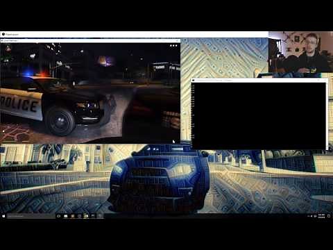 Self-driving neural network car in GTA V - Charles 2.0