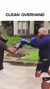 Clean overhand #boxerchallenge #boxingday #boxeo #boxingworkout #mmafighter #boxinglife #mma #selfdefense #boxingtraining #ufc | Ney.Martial.arts