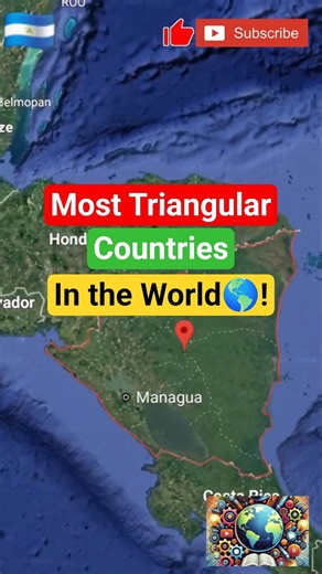 The Most Triangular Countries in the World (No.1 is Perfect 😳)