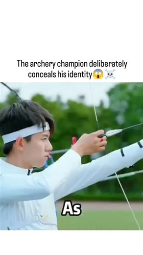 All creation on Instagram: "Alternatively, this specific clip is often associated with the C-drama "My Unicorn Girl" or "Hello, the Sharpshooter," as these "secret genius" tropes are very common in Chinese sports dramas. However, the actor in the video is Hu Yitian, and this clip is most likely from the drama "Hello, the Sharpshooter" (你好, 神枪手) where he plays a precision athlete (though primarily focused on pistol shooting, some promotional/side scenes feature archery). ​Here is the breakdown ba