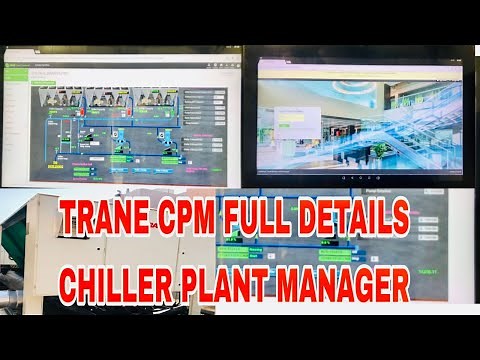 Trane cpm panel full details/How to check parameters & Rotation schedule ( chiller plant manager)