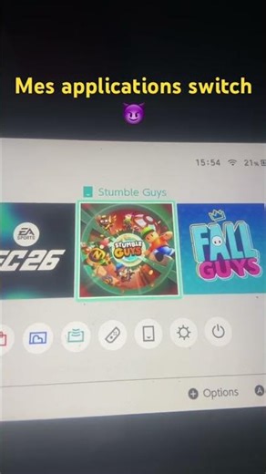 Mes applications switch 😈