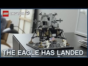 Fly to the Moon - LEGO Creator 10226 Lunar Lander Model Launch