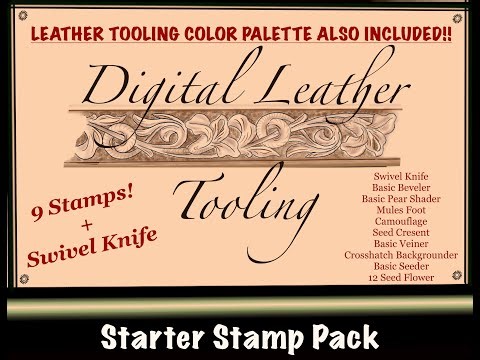 Intro to Digital Leather Tooling using Procreate