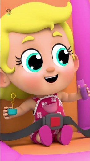 Wheels On The Bus, Fun Learning, Baby Toot Toot#babyrhymes #cartoonvideo #ytshorts #nurseryrhymes