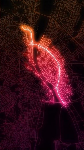 A* (A-Star) Pathfinding Algorithm finds the shortest route on a map ✨ #math #simulation #pathfinder