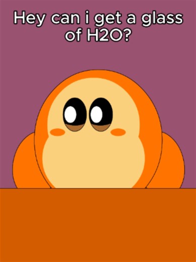 Glass of H2O — Kirby Animation Meme (Cute Short)
