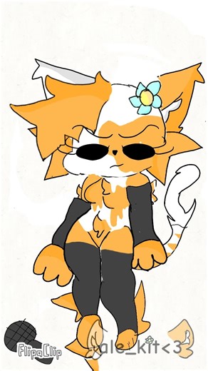 ale_kit + fnf gf #animation #fnf #flipaclip #furry #shortvideo #trend #shortvideo