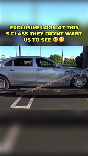 FIRST LOOK at the 2026 S-Class Prototype #luxury #cars