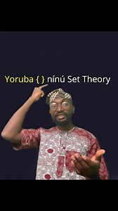 17K views · 579 reactions | Yoruba {} nínú Set Theory | Science in Yoruba | Facebook