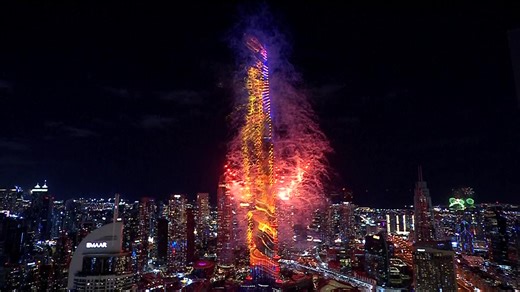 Watch live as Dubai welcomes 2026 with a dazzling New Year’s Eve countdown and fireworks show at the Burj Khalifa, the world’s tallest building. Midnight in Dubai, featuring one of the most iconic fireworks displays in the world. | MEAWW