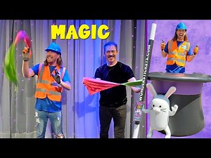 Magic for Kids | Handyman Hal explores Wonders Theater and Learns Magic from Charles Bach
