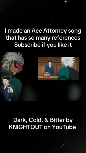 Ace attorney trilogy song about Godot out now #aceattorney #aceattorneyedit #phoenixwright