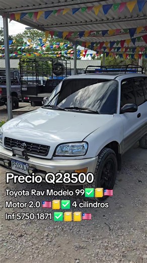 Toyota Rav Modelo 99 a Buen Precio en Flores Petén