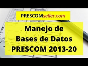 Manejo de Bases de Datos con PRESCOM