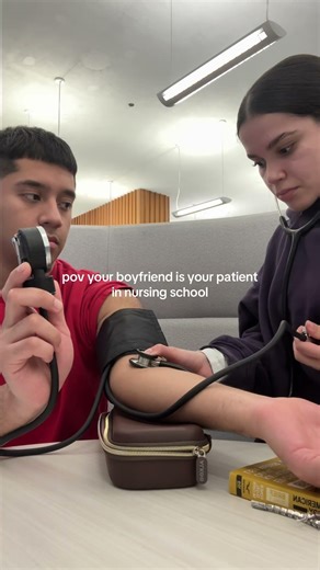 POV: Your boyfriend is your patient in nursing school 😭🩺 #nursingschool #boyfriend #nursingskills
