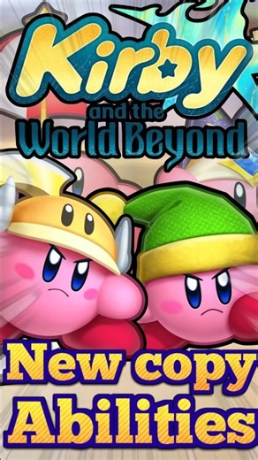 THE NEW 3D KIRBY GAME HAS NEW COPY ABILITIES!? #kirby #gaming #nintendo