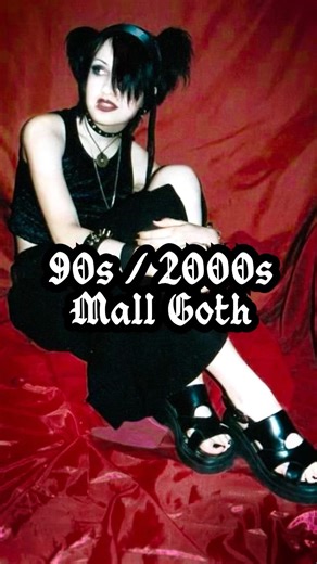 Mallgoth in the 90s/2000s! 🖤♥️ #MallGoth #Goth #Aesthetic #2000sNostalgia #90s