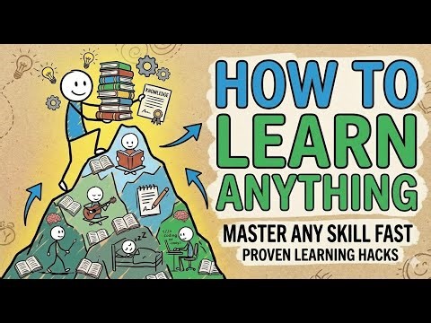 How to Learn Anything Faster (The Skill Nobody Teaches)