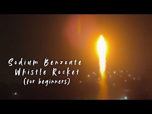 How To Make Whistle Rocket | Sodium Benzoate Whistle Rocket | Seeti Wala Rocket | High Sound Whistle