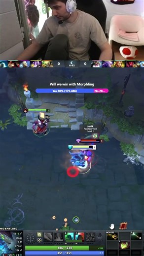 Типичная смерть на морфе #dota2 #arteezy #юмор