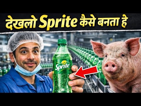 🔥देखो Sprite कैसे बनता है 🐷| Secret Factory Process Revealed! 😲| Factory Me Sprite Kaise Banta Hai |