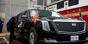 The New Presidential Limo Has Electric Door Handles, Tear Gas, and a Fridge Full of Blood