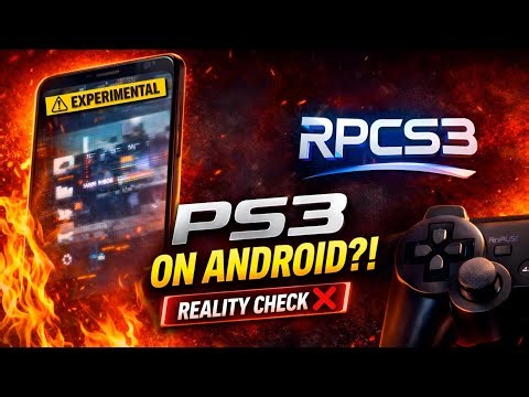 RPCS3 Android Emulator Explained❔| PS3 Gaming on Mobile (Truth Revealed) 👀
