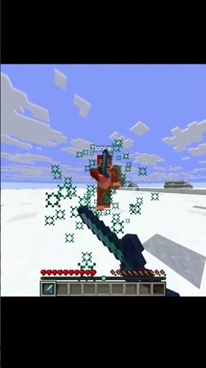 Worlds longest combo #shorts #minecraft #swordpvp ￼