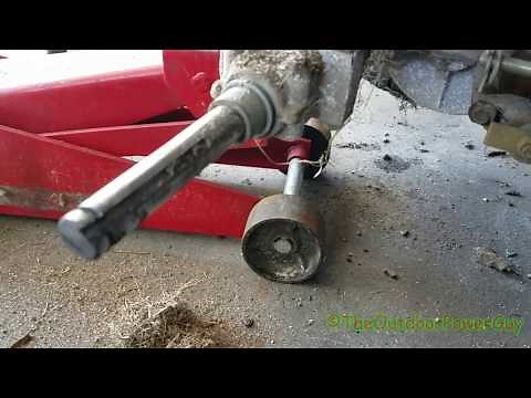 QUICK TIPS EPISODE 1 - REAR AXLE KEY'S IN RIDING MOWERS