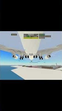 Boeing 747 Butter Landing ( Let me know and rate it in the comments if i did a butter landing)