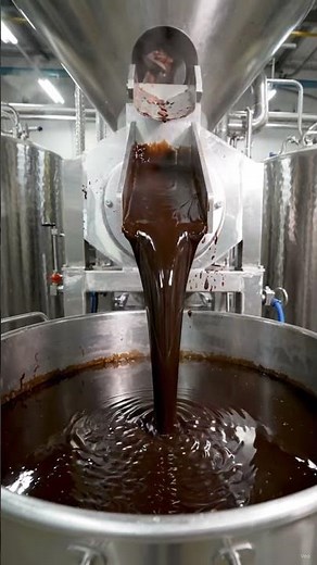 How Cocoa Powder Is Really Made in Factories 🍫 #howitsmade #factoryprocess #satisfyingfactory