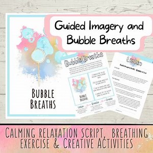 Mindfulness Script and Audio | Guided Imagery | Kids relaxation | Breathing Art