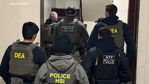 Alleged migrant gang member arrested during federal raid in the Bronx