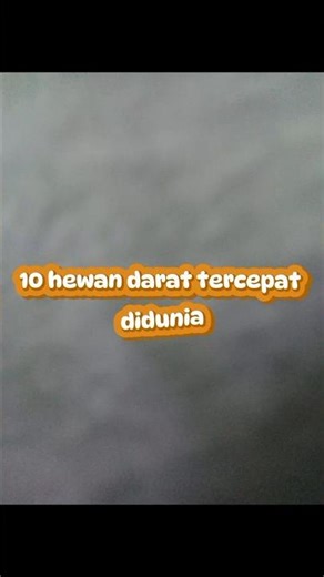 10 hewan darat tercepat #hewantercepatdidunia #hewanunik #tercepat
