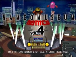 Namco Museum Vol. 4 - Sony Playstation - Games Database