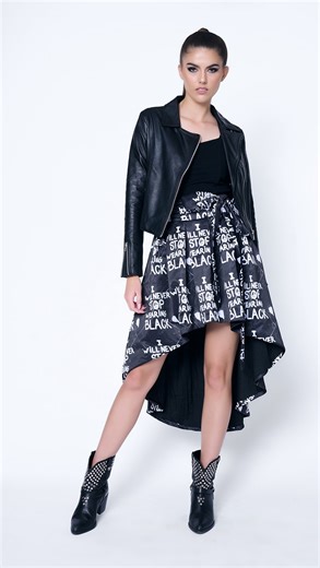 3 comments | Our iconic runway skirt is made for twirling Come sip a mocktail at the Karma Bar and hang with us this weekend and SHOP 25% OFF your new favorite pieces, in-store & online #blackfridayweekend #weekendsale #bestblackclothing #shopnow #shopinstore #canadiandesigner #rocknkarma | Rock 'N Karma | Facebook