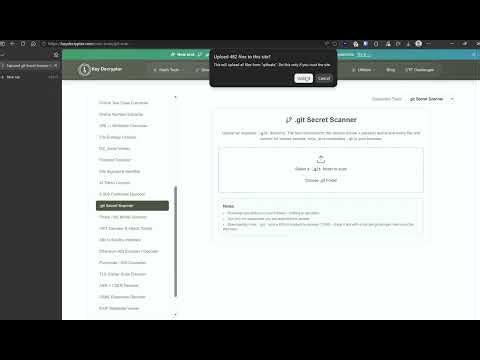Git Leak Scanner Tutorial - Find credentials, leaks